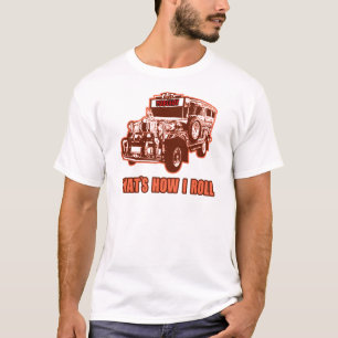 Camiseta Isso é como eu rolo Jeepney
