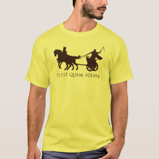 Camiseta Isso é como eu rolo (Latin com Chariot romano)