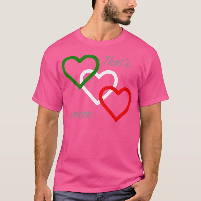 Camiseta Isso É Mais Divertido Amantes Italianos (Frente)