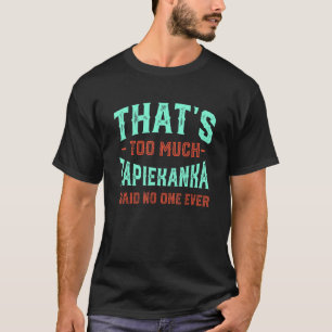 Camiseta Isso é muito Zapiekanka Engraçado Pizza Polonesa H