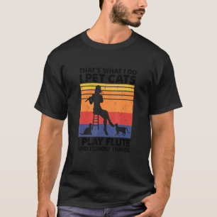 Camiseta Isso É O Que Eu Faço Eu Cuido De Gatos Eu To Co Fl