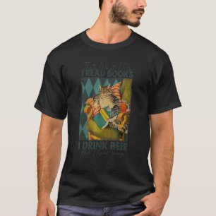 Camiseta Isso É O Que Eu Faço Leio Livros Bebo Cerveja Sei