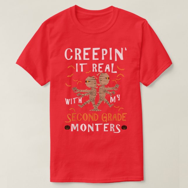 Camiseta Isso É Real Com O Meu Monstros De Segundo Grau Hal (Frente do Design)