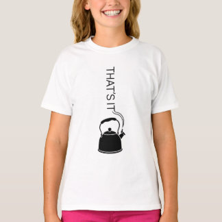 Camiseta Isso é texto transmitido de chaleira