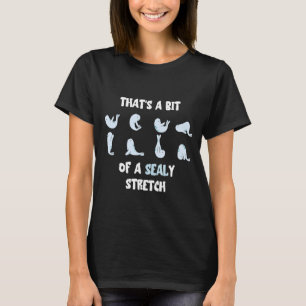 Camiseta Isso é um pouco de um animal de foca-Bobo