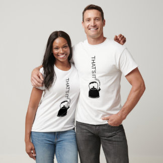 Camiseta Isso é um texto transmitido de chaleira