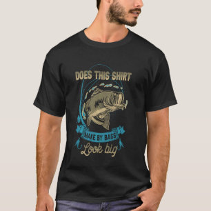 Camiseta Isso Faz Meu Bass Parecer Grande Piada De Pesca