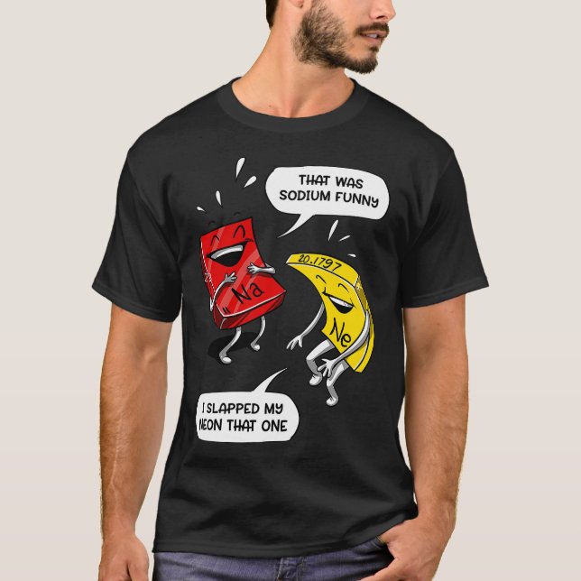 Camiseta Isso Foi Piada De Ciência Da Química De Geeks Engr (Frente)
