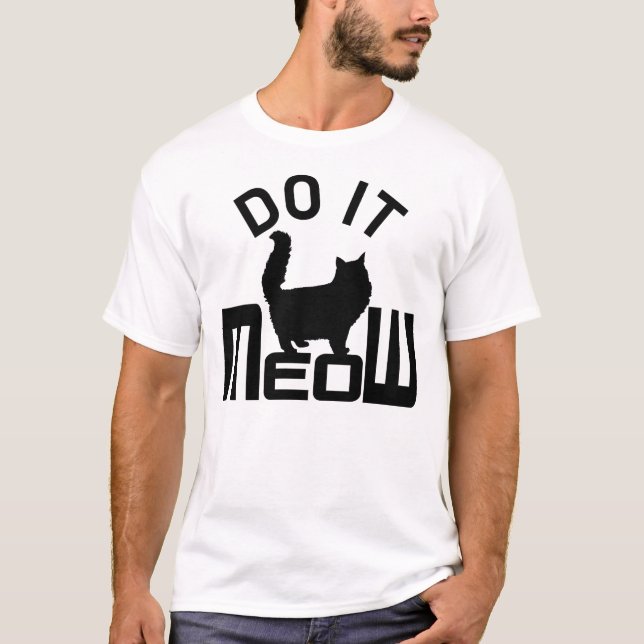 Camiseta isso mija o amante engraçado do gato (Frente)