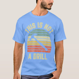 Camiseta Isso Não É Uma Broca Retro Martelo Engraçado Mascu