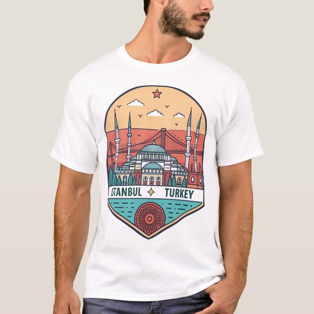CAMISETA ISTAMBUL, TURQUIA (Frente)