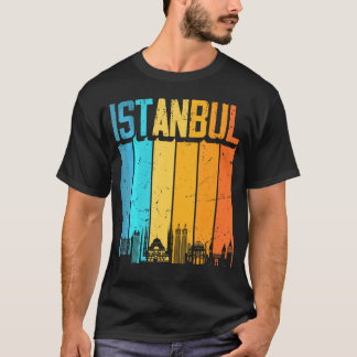 Camiseta Istambul Turquia Sunset Skyline Istambul