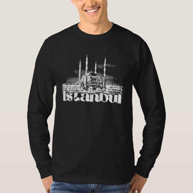 Camiseta Istanbul Turkey  vagabond travel digital nomad sou (Frente)
