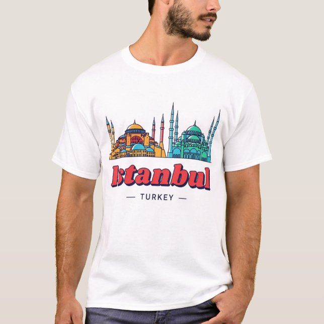 CAMISETA ISTANBUL, TURQUIA (Frente)
