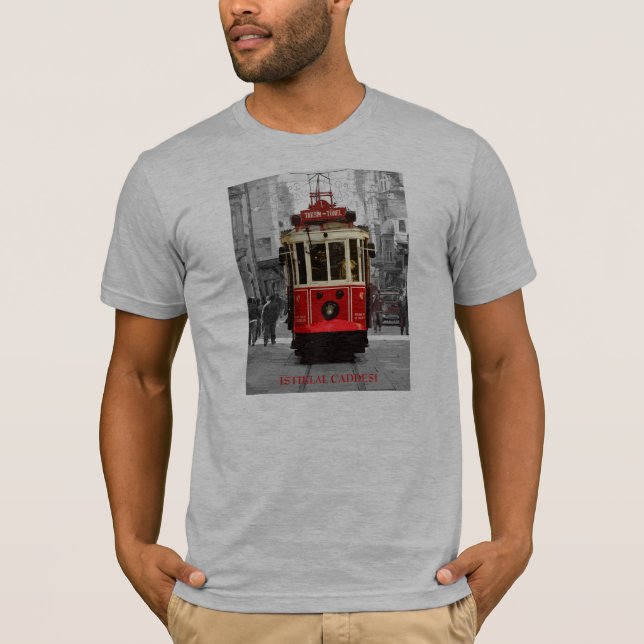 Camiseta Istiklal Caddesi, Istambul, Turquia (Frente)