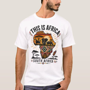 Camiseta Isto é a África