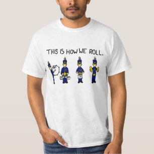 Camiseta Isto é como nós rolamos