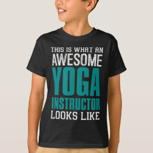 Camiseta Isto É Como Se Parece Um Incrível Instrutor De Yog