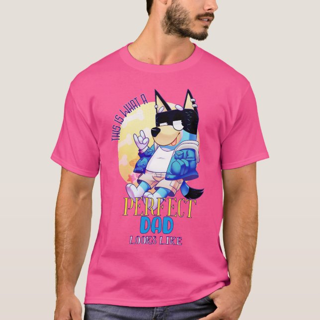 CAMISETA ISTO É COMO UM PAI PERFEITO É (Frente)