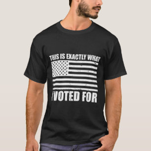 Camiseta Isto é exatamente o que eu votei 1