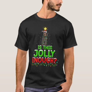 Camiseta Isto É Jolly O Suficiente Ponteiro Alemão Com Cabe