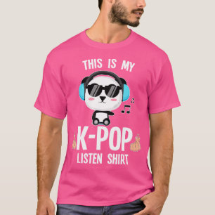 Camiseta Isto É Meu K-Pop Coreia do Sul K-Pop