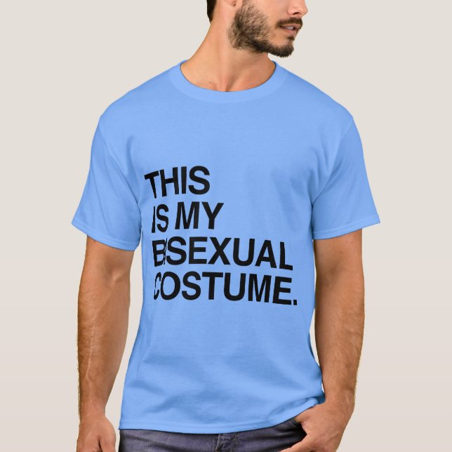 Camiseta ISTO É O MEU TRAJE Bissexual (Frente)