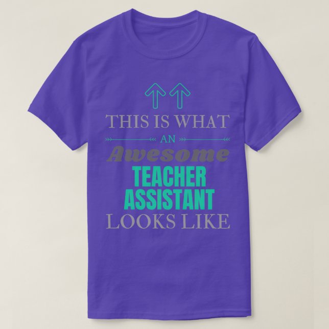 Camiseta Isto É O Que Parece Um Adjunto De Professores Incr (Frente do Design)