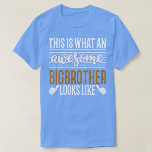 Camiseta Isto é o que parece um Big Brother incrível (Frente do Design)