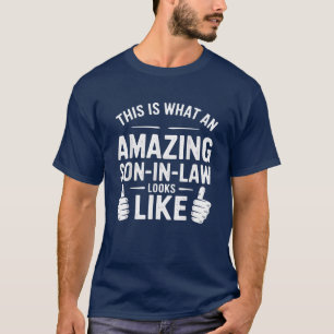Camiseta Isto É O Que Parece Um Filho De Direito Incrível