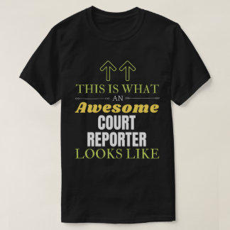 Camiseta Isto é o que parece um incrível Repórter do Tribun