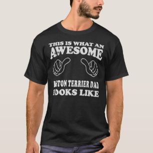 Camiseta Isto É O Que Parece Um Pai Incrível De Boston Te