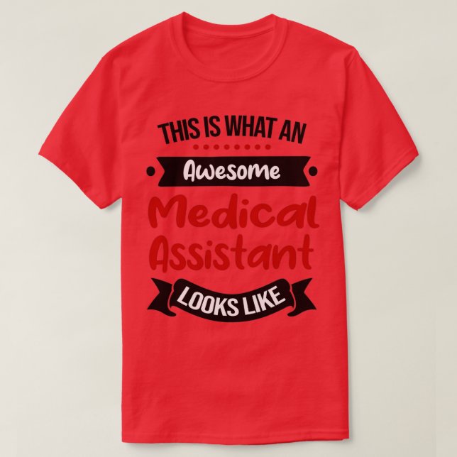Camiseta Isto É O Que Um Assistente Médico Fantástico Parec (Frente do Design)