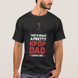 Camiseta Isto é o que um bonito pai kpop parece com o kpo