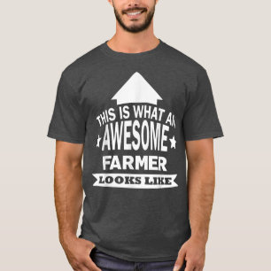 Camiseta Isto é o que um Farmer incrível se parece com T-Sh