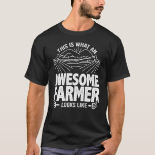 Camiseta Isto É O Que Um Farmista Incrível Parece Agriculto