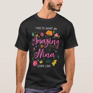 Camiseta Isto é o que um Nani incrível parece ser a mãe D