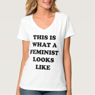 Camiseta Isto É O Que Uma Feminista Parece