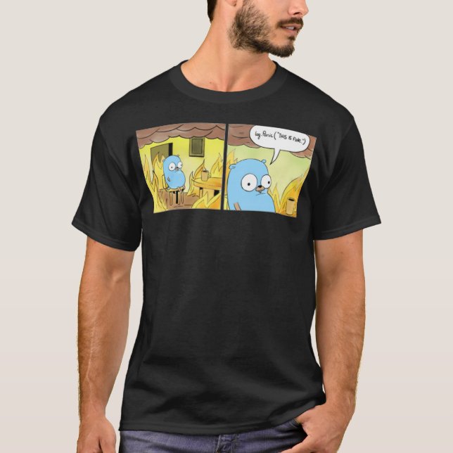 Camiseta Isto é ótimo urso (Frente)