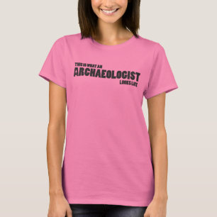 Camiseta "Isto é que arqueólogo olha como" o tanque