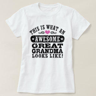 Camiseta Isto é que grande avó impressionante
