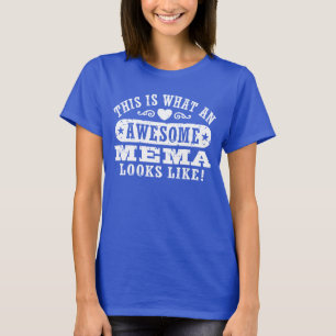 Camiseta Isto é que Mema impressionante olha como