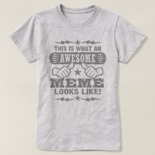 Camiseta Isto é que Meme impressionante olha como