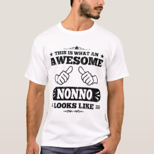Camiseta Isto é que Nonno impressionante olha como