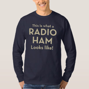 Camiseta Isto é que presunto de rádio olha como!