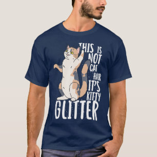 Camiseta Isto não é cabelo de gato é Gatinho