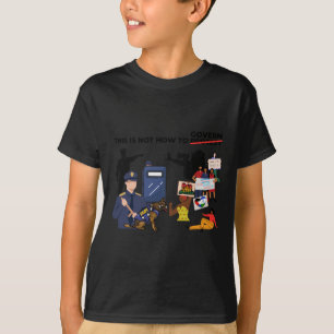 Camiseta Isto Não É Como Governar Arte De Protesto