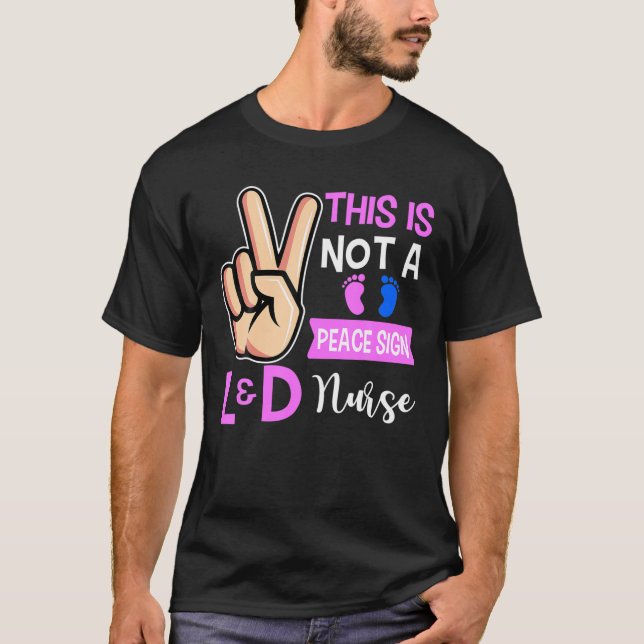 Camiseta Isto Não É Um Sinal De Paz Para A Mão De Obra E En (Frente)