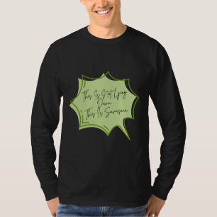 Camiseta Isto Não Está Deitado Aqui É Savasana Yoga Qout