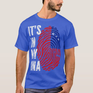 Camiseta ISTO NO MEU DNA Samoa Flag Men